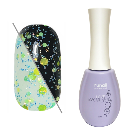 6797 RuNail Гель-лак Macaroons, 12 мл.