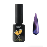 6672 RuNail Гель-лак Cat's eye XXX, 6 мл.