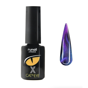 6674 RuNail Гель-лак Cat's eye XXX, 6 мл.