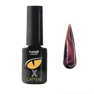 6666 RuNail Гель-лак Cat's eye XXX, 6 мл.