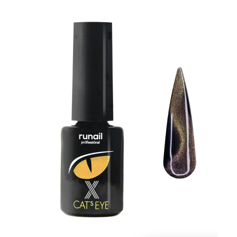 6669 RuNail Гель-лак Cat's eye XXX, 6 мл.