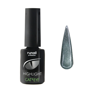 6718 RuNail Гель-лак Cat's eye Highlight, 6 мл.