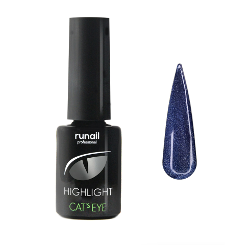 6720 RuNail Гель-лак Cat's eye Highlight, 6 мл.