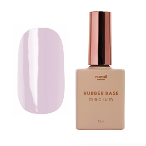 6491 RuNail База Каучуковая Medium, 12 мл.