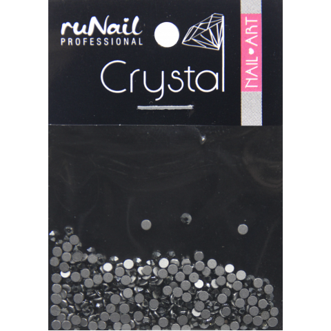 4106 RuNail Стразы цвет Чёрный, 1,5 мм, 288 шт.