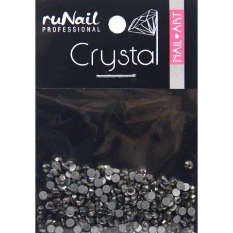 4108 RuNail Стразы цвет Чёрный, 2 мм, 288 шт.