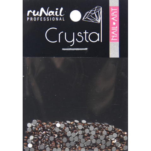 4128 RuNail Стразы цвет Шампань, 3 мм, 288 шт.