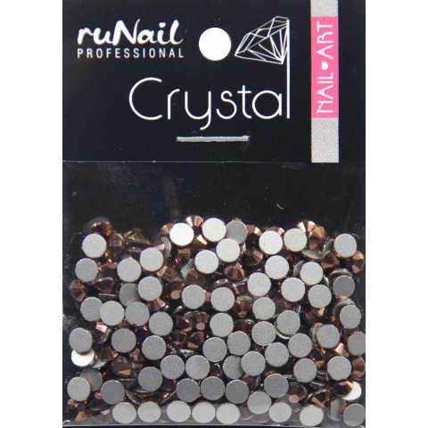 4133 RuNail Стразы цвет Розовое золото, 3 мм, 288 шт.