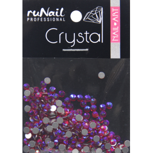 4141 RuNail Стразы цвет Голографика рубиновый, 2,3 мм, 288 шт.