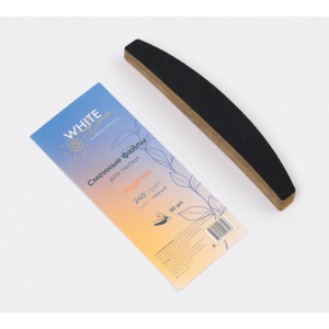 WL Сменные файлы для пилки Лодочка 240 грит чёрный, 30 шт.