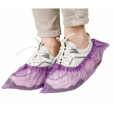 Бахилы п/э фиолетовые (нормал) №50