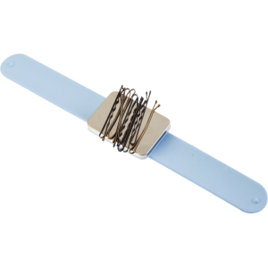 TNL Наручный браслет с магнитом для шпилек/невидимок, синий