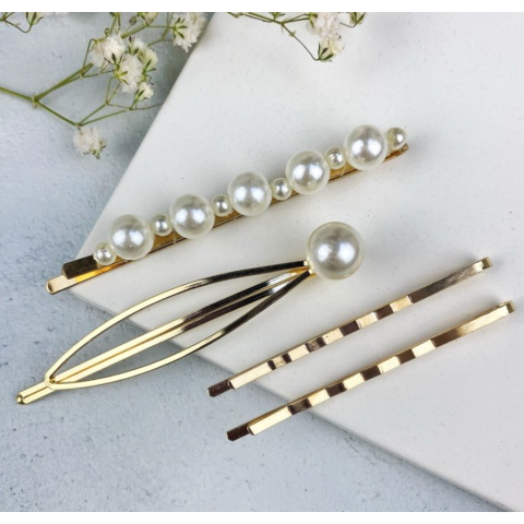 75839 TNL Невидимка-украшение для волос, 3 шт./упак.