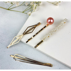 75846 TNL Невидимка-украшение для волос, 3 шт./упак.