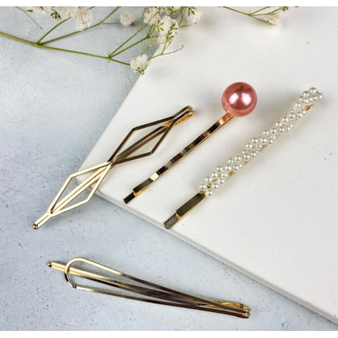 75846 TNL Невидимка-украшение для волос, 3 шт./упак.