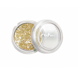 3842 RuNail Хлопья Юки, золото