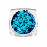 3798 RuNail Пайетки Голографика, синие