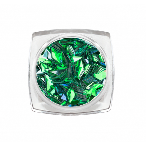 3806 RuNail Ромбы 3D, изумруд