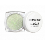 3176 RuNail Зеркальная пыль для втирки, зелёная, 1 гр.