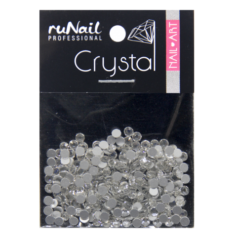 4113 RuNail Стразы цвет прозрачный, 2,3 мм, 288 шт.