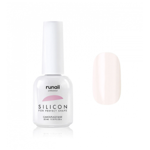 4331 RuNail База Силиконовая камуфлирующая для гель-лака, 10 мл.