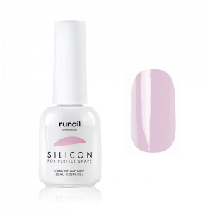 4342 RuNail База Силиконовая камуфлирующая для гель-лака, 10 мл.