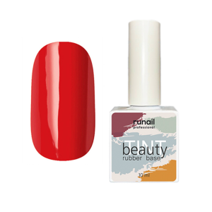 6750 RuNail Каучуковая база Beauty TINT, 10 мл.