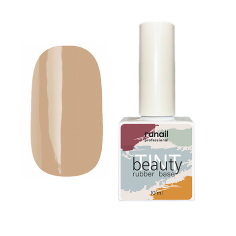 6758 RuNail Каучуковая база Beauty TINT, 10 мл.
