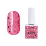 7305 RuNail Гель-лак Drops с шестигранниками, 10 мл.