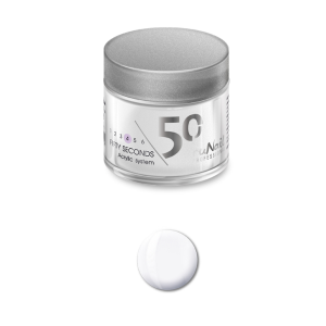 2364 RuNail Акриловая пудра Белая, 25 гр.