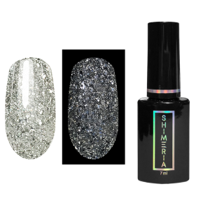 7656 RuNail Светоотражающий Гель-лак Shimeria Potal, 7 мл.