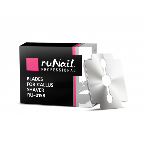 0158 RuNail Сменные лезвия для педикюрного станка
