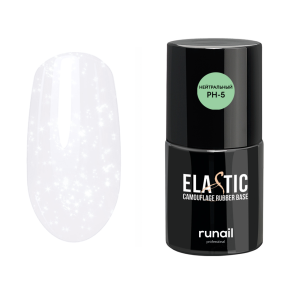 7749 RuNail База Каучуковая камуфлирующая для гель-лака, 10 мл.