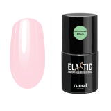 7752 RuNail База Каучуковая камуфлирующая для гель-лака, 10 мл.