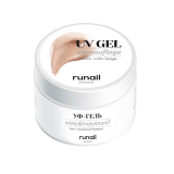 6376 RuNail Камуфлирующий УФ Гель Спокойный бежевый, 15 гр.