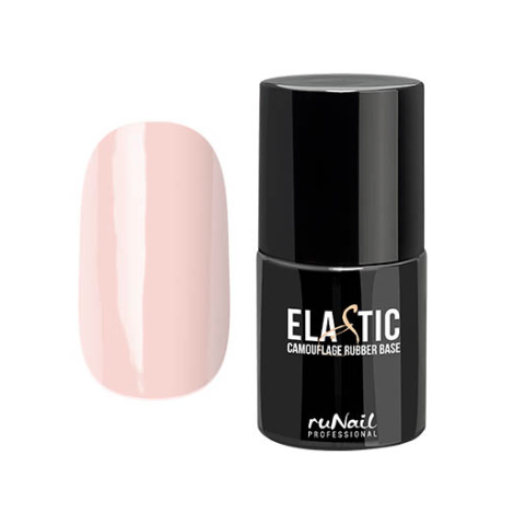 4164 RuNail База Каучуковая камуфлирующая для гель-лака, 10 мл.
