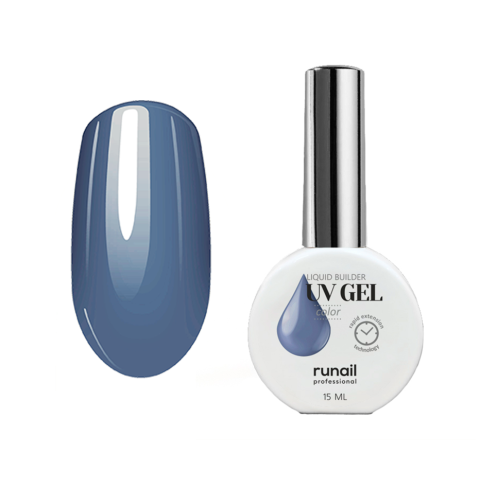 5408 RuNail Жидкий Цветной УФ-гель, 15 мл.