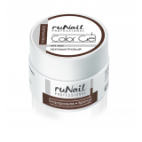 1825 RuNail Цветной УФ-Гель Благородная бронза с перламутром, 7,5 гр.
