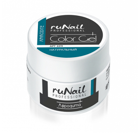 2211 RuNail Цветной УФ-Гель Богиня Афродита, 7,5 гр.