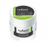 2206 RuNail Цветной УФ-Гель Ультразелёный, 7,5 гр.