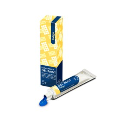 2455 RuNail Гель-Краска Индиго с л/с, 5 гр.