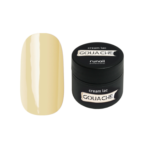 6849 RuNail Крем-лак Gouache, 5 гр.