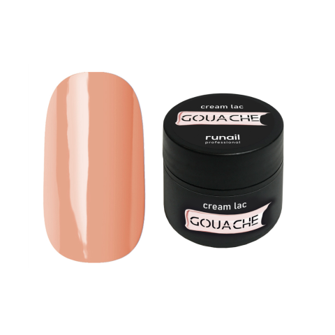 6850 RuNail Крем-лак Gouache, 5 гр.