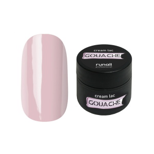 6853 RuNail Крем-лак Gouache, 5 гр.