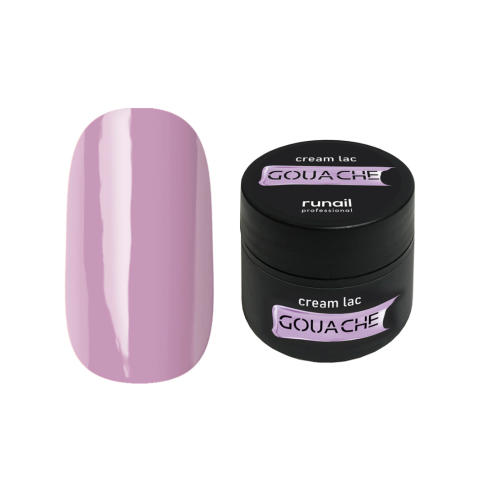 6854 RuNail Крем-лак Gouache, 5 гр.