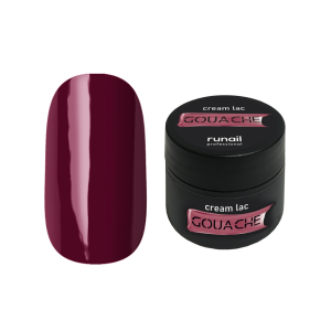 6856 RuNail Крем-лак Gouache, 5 гр.