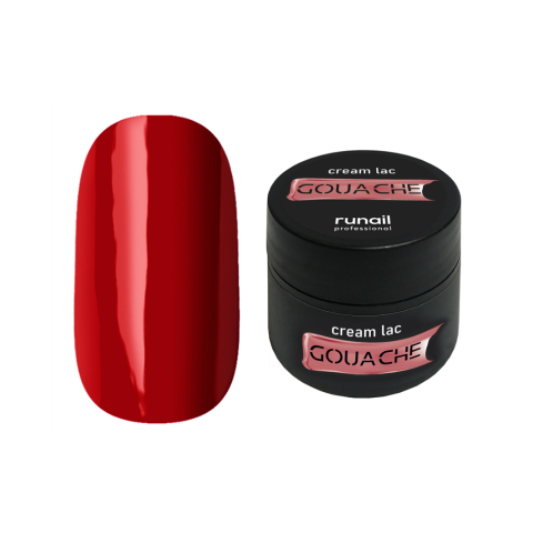 6857 RuNail Крем-лак Gouache, 5 гр.