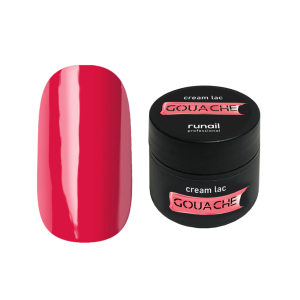 6858 RuNail Крем-лак Gouache, 5 гр.