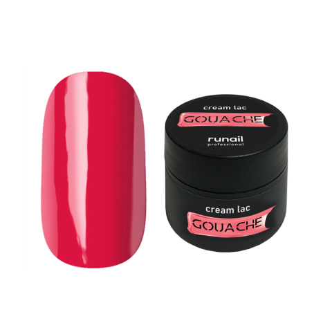 6858 RuNail Крем-лак Gouache, 5 гр.