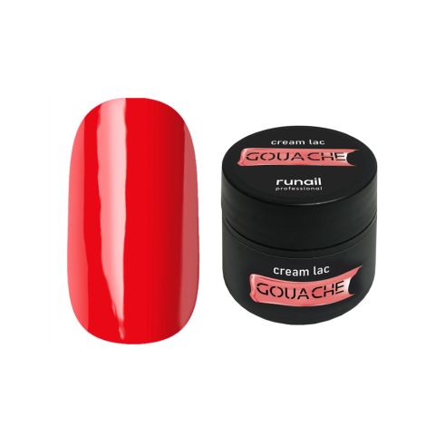 6859 RuNail Крем-лак Gouache, 5 гр.